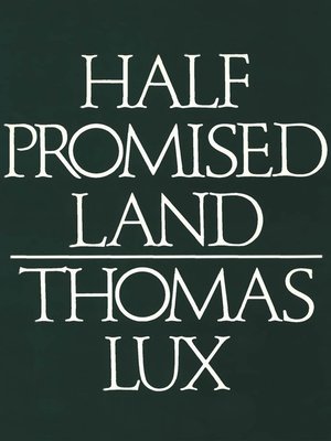 cover image of Half Promised Land